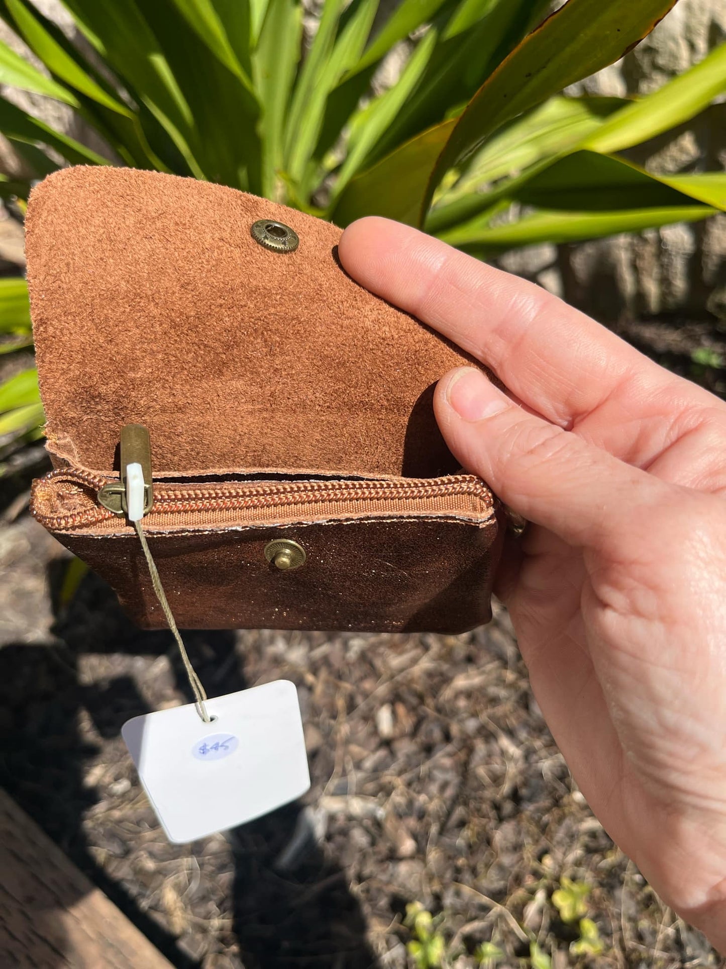 Coin Purse - Metallic Bronze