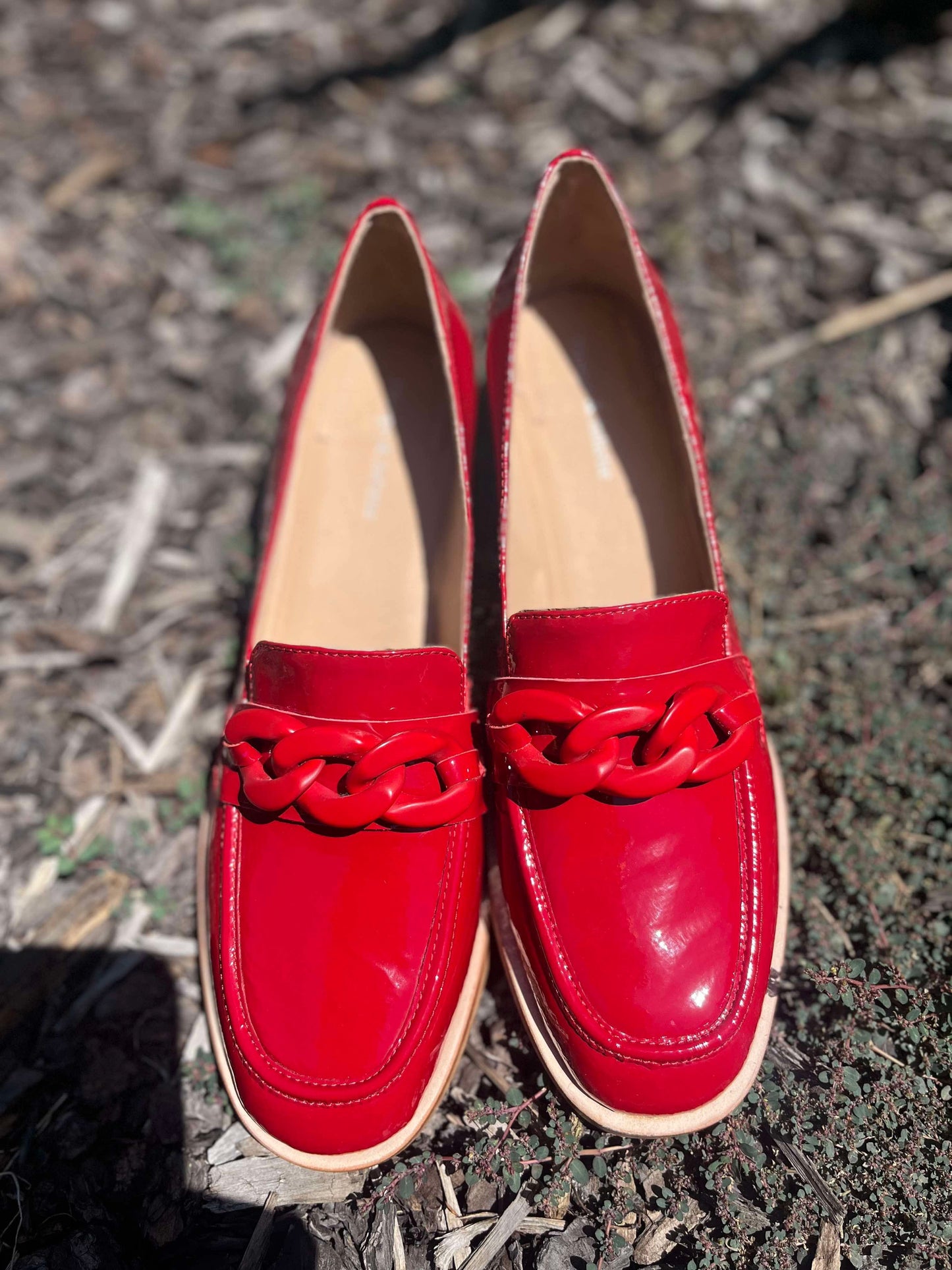 Nomass Shoes - Patent Leather Red