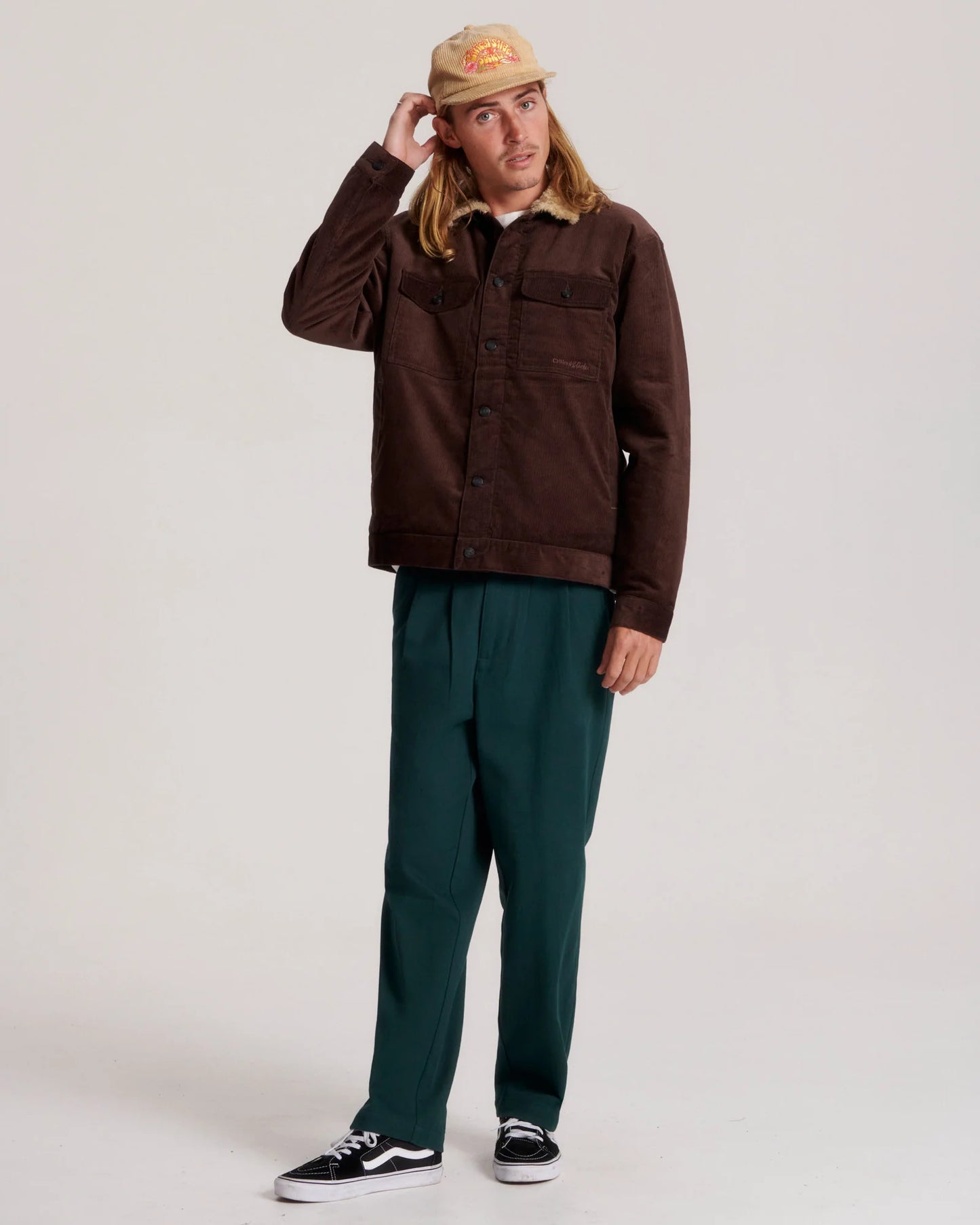 Warringah Cord Jacket - Mauve