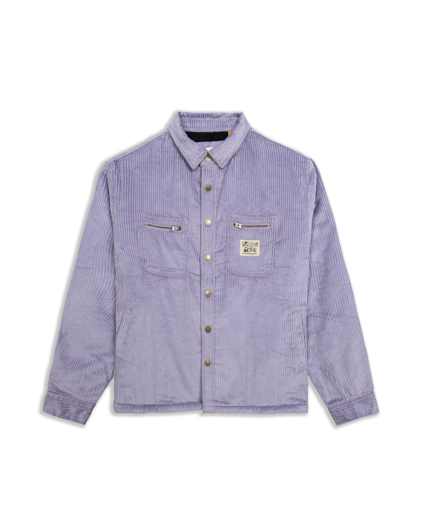 Zipped Overshirt - Mauve