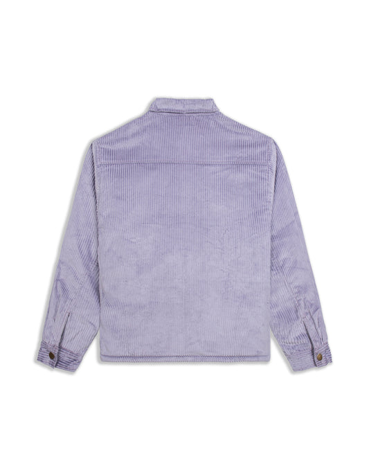 Zipped Overshirt - Mauve