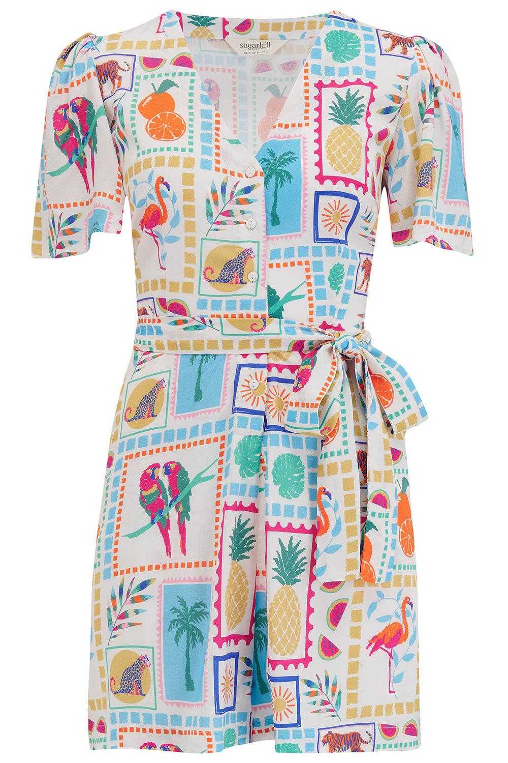 Gweneth Playsuit - Jungle Tile
