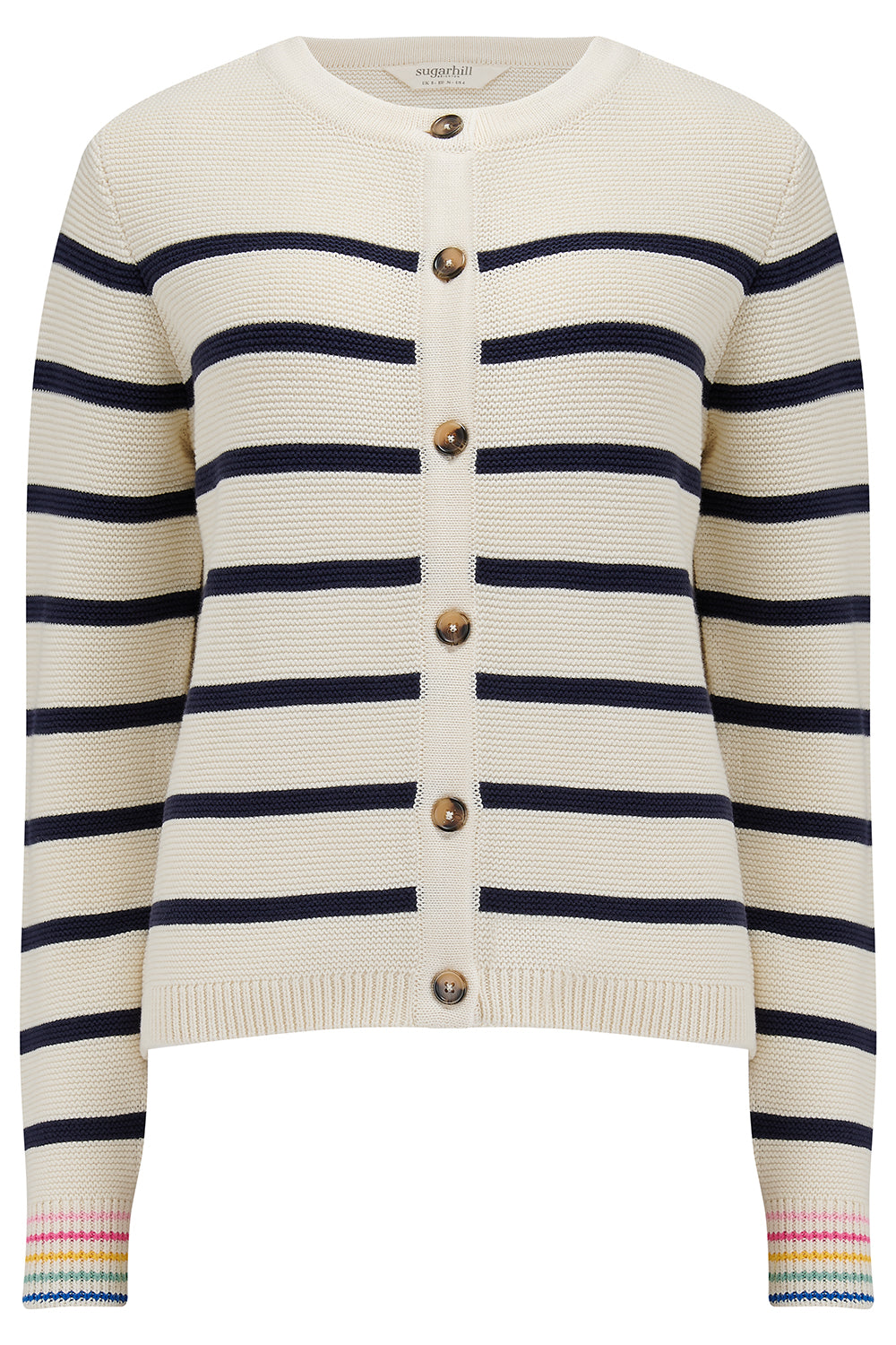 Anessa Cardigan - Rainbow Cuff