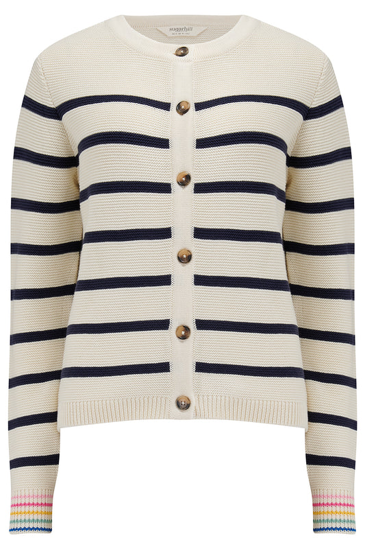 Anessa Cardigan - Rainbow Cuff