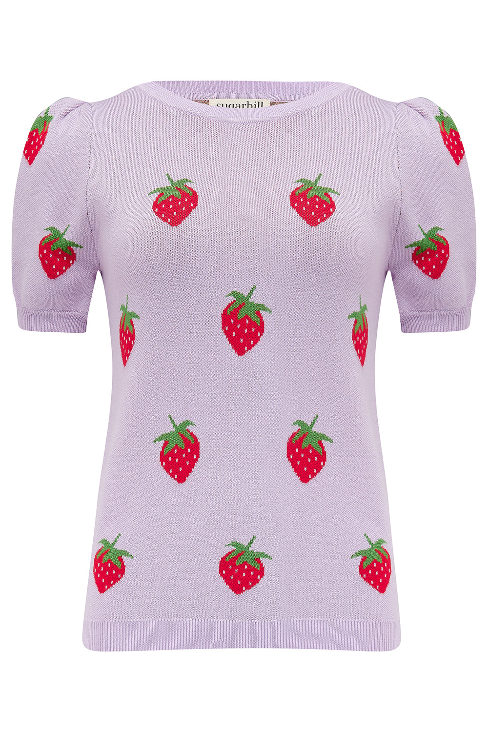 Dominique Knit Top - Summer Strawberry Lilac