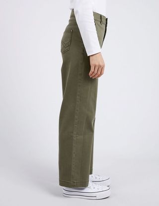 Scarlett Wide Leg Pants - Clover