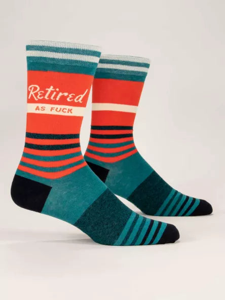 Retired as f**k - Mens socks