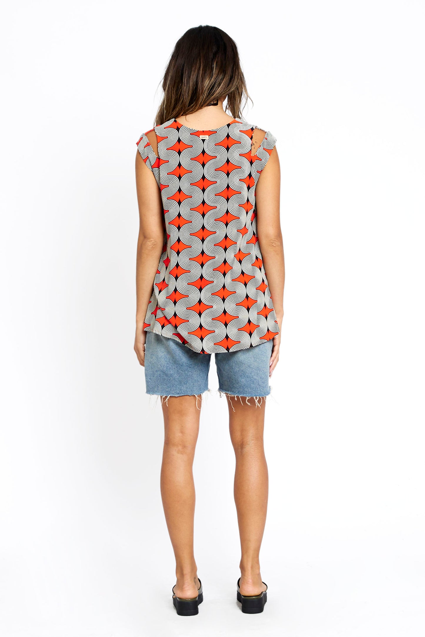 Pomie Blouse - Coral