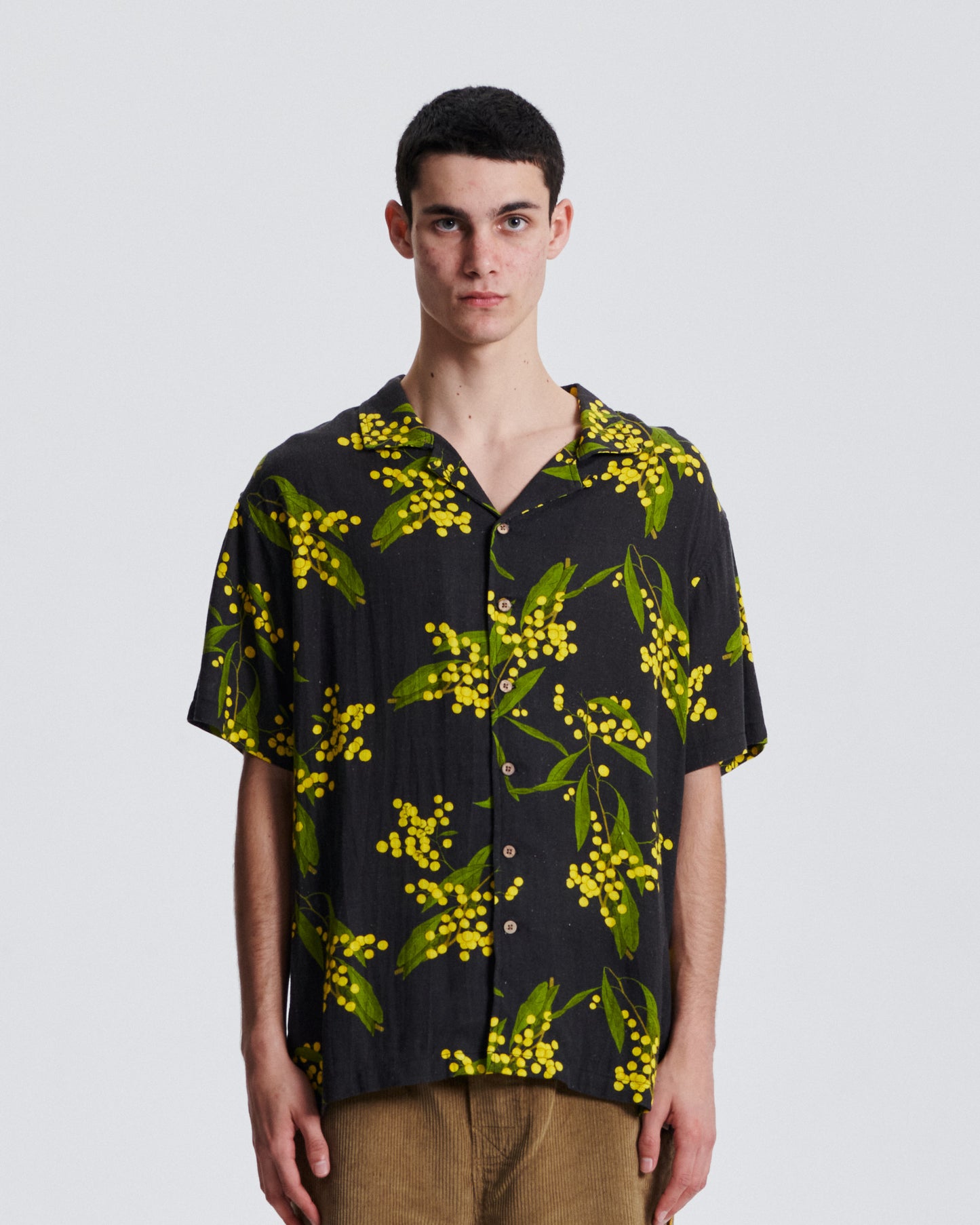 Acarcia  S/S Shirt - Vintage Black