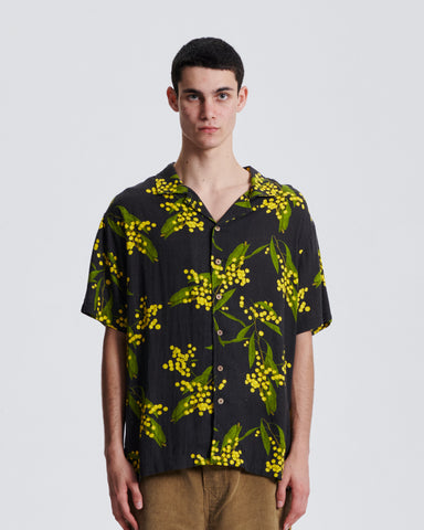 Acarcia  S/S Shirt - Vintage Black