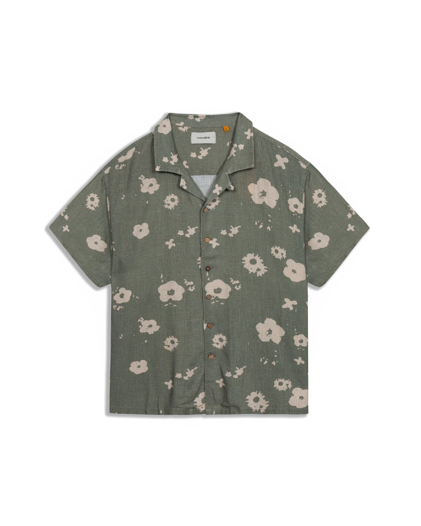 Splatter SS Resort Shirt - Green