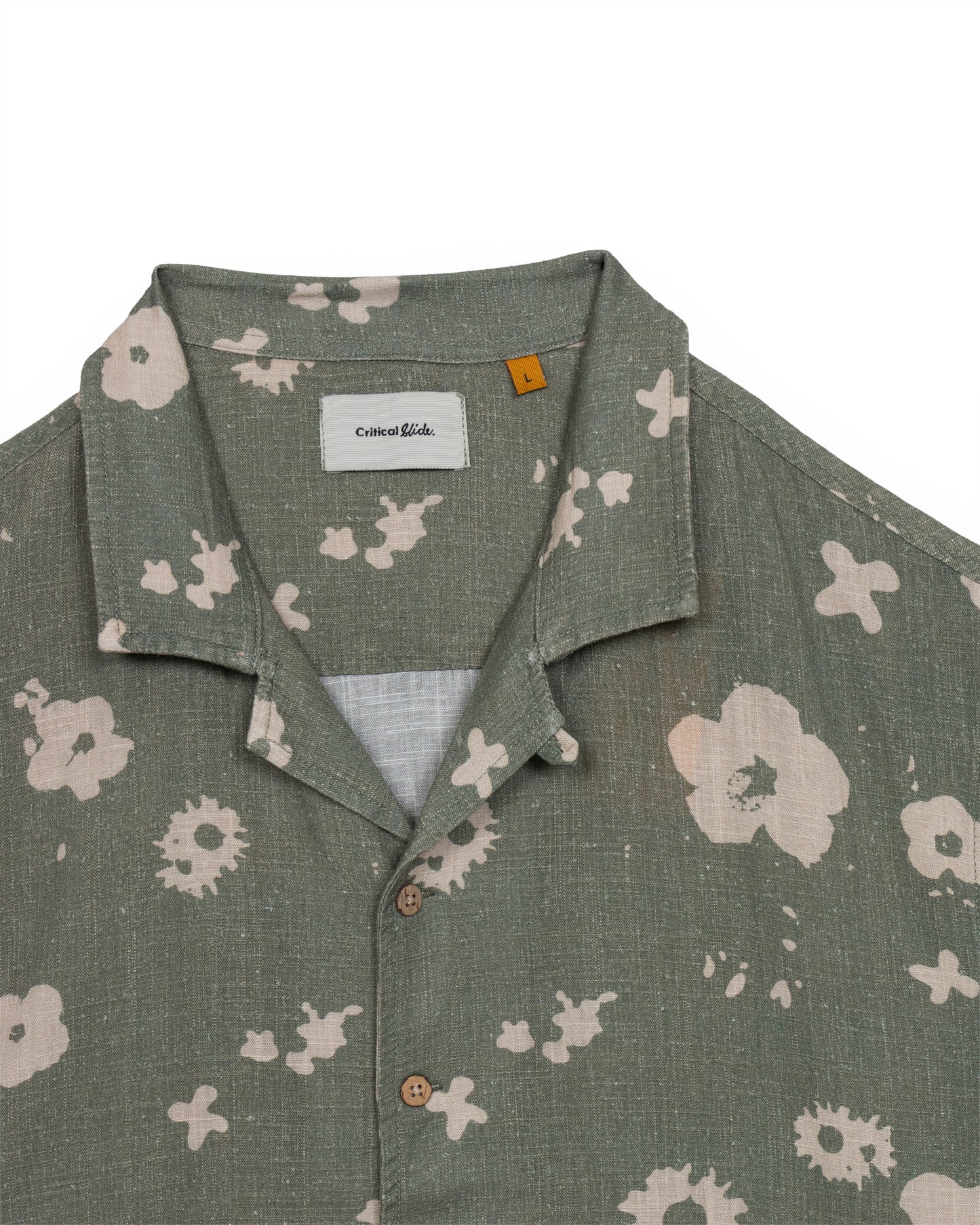 Splatter SS Resort Shirt - Green