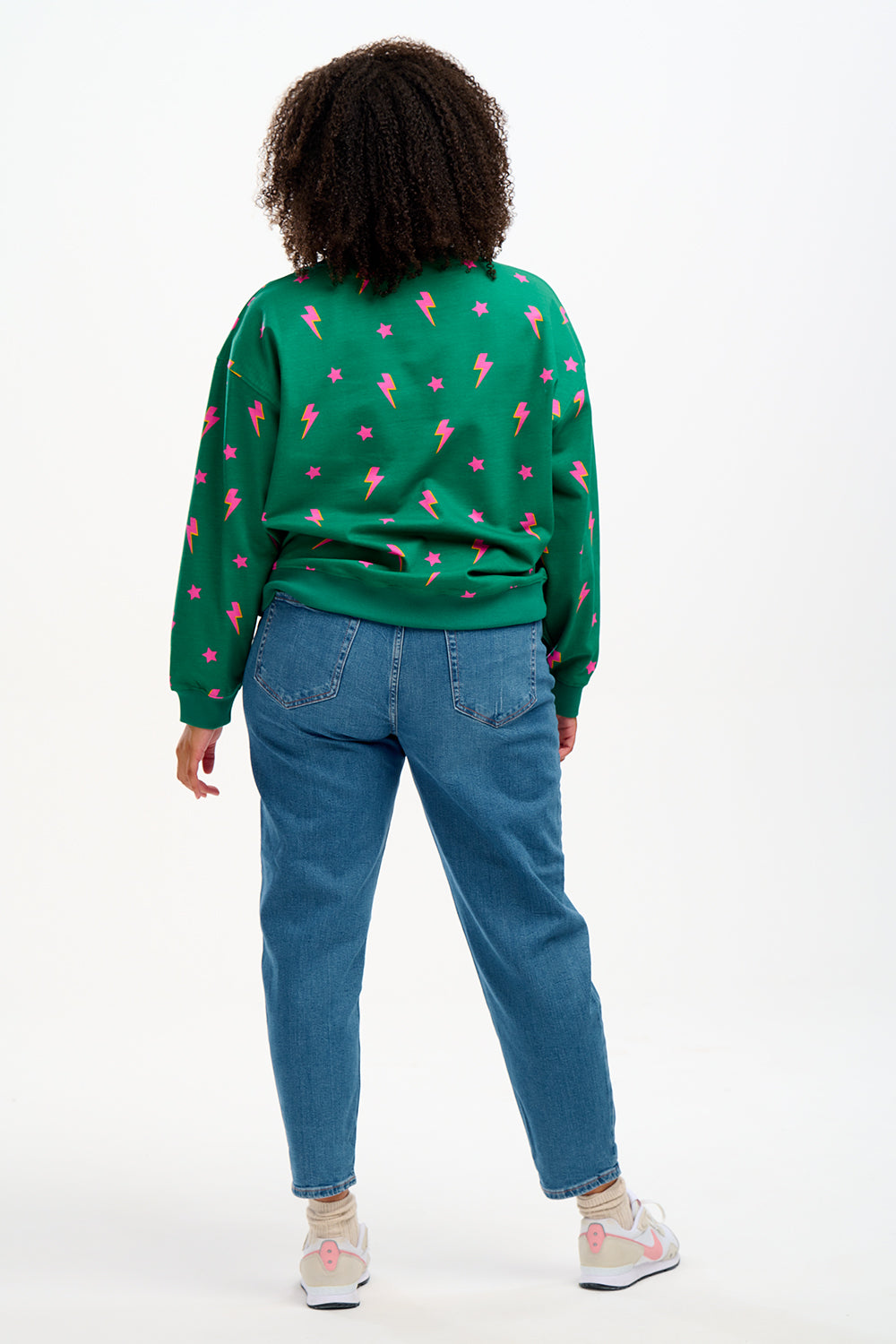 Eadie Sweatshirt - Star Lightning Green