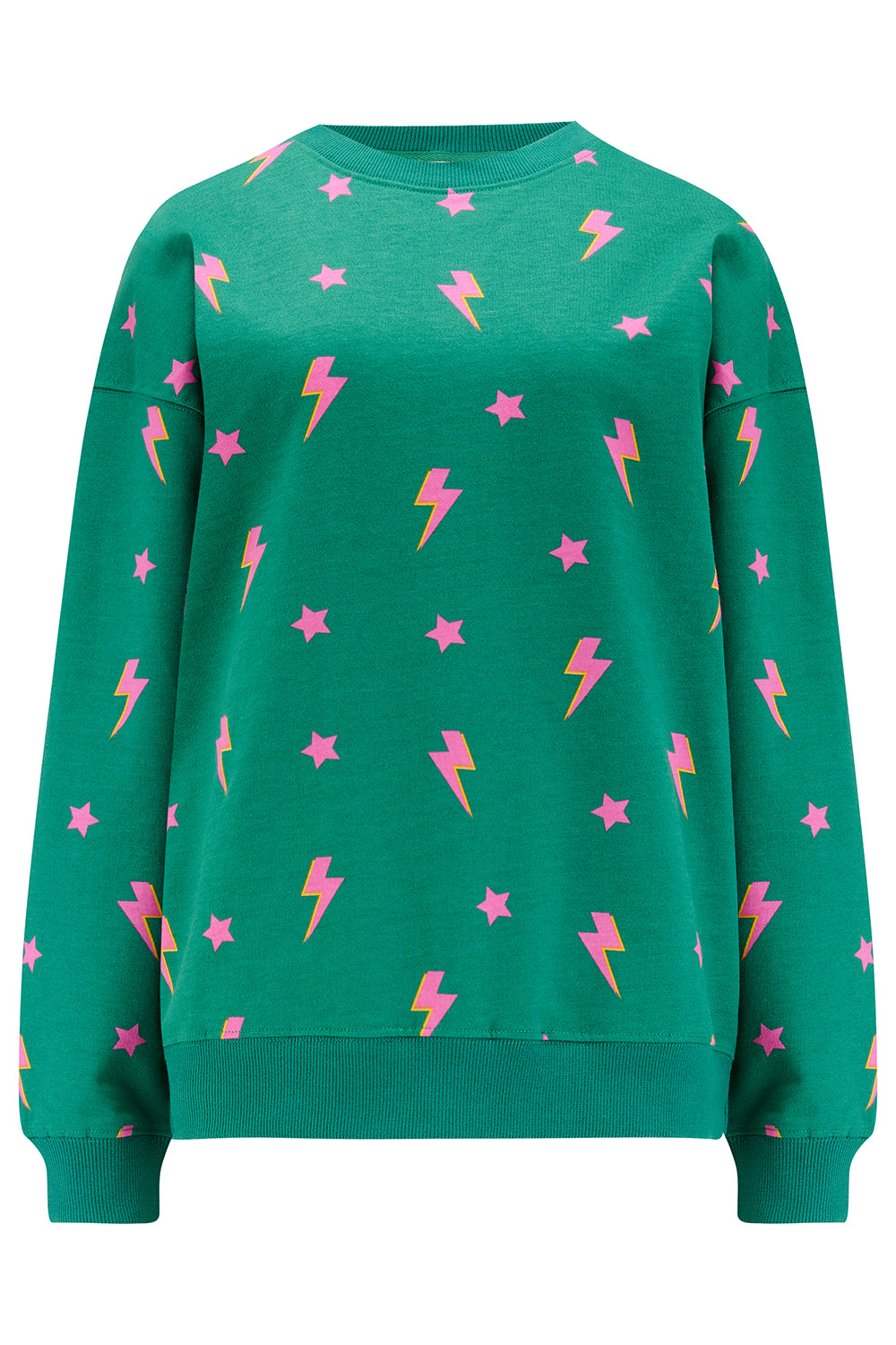 Eadie Sweatshirt - Star Lightning Green