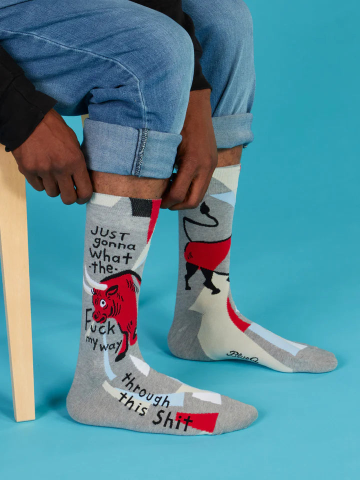 WTF MY Way Through  - Mens Socks