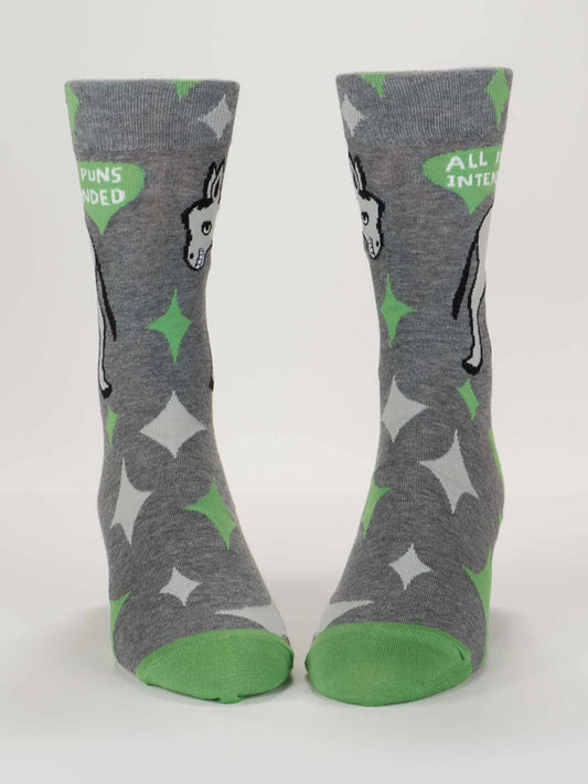 All Puns Intended - Mens Socks