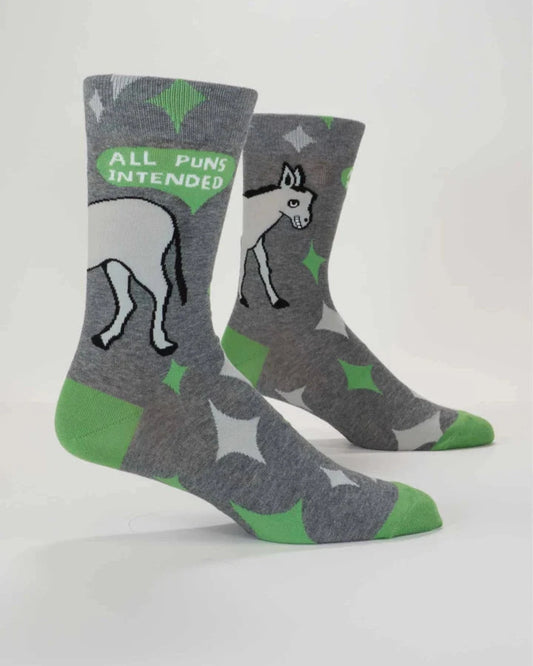 All Puns Intended - Mens Socks