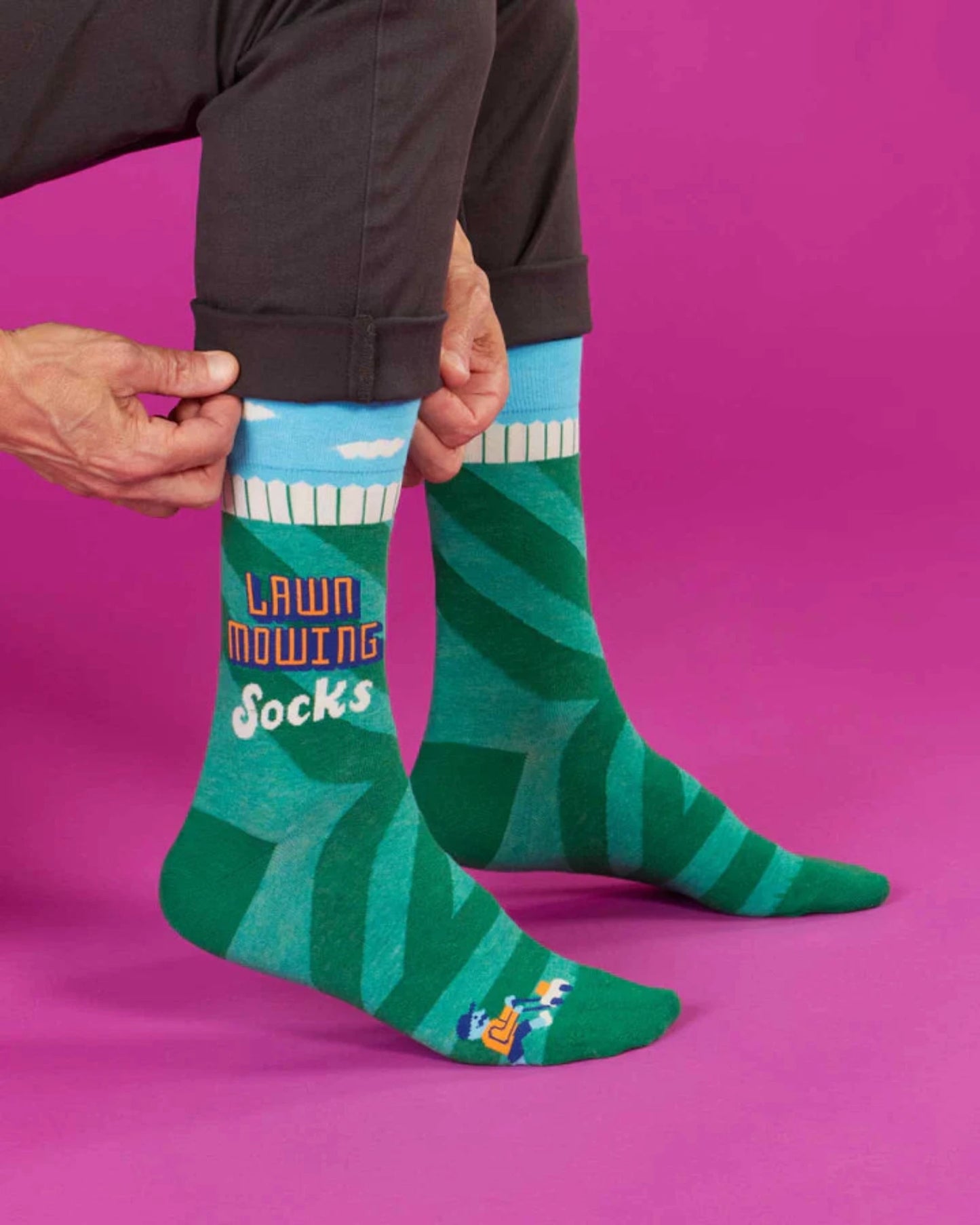 Lawn Mowing Socks - Mens Socks