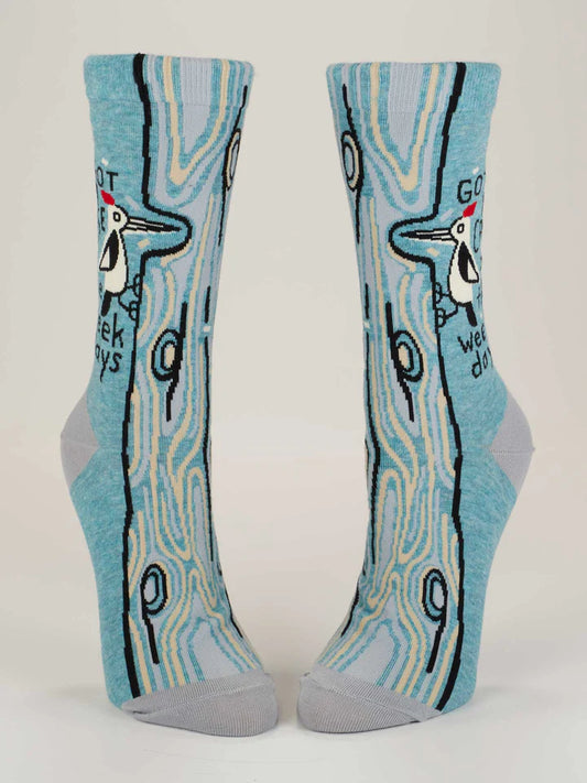 Got A Case Of The Weekdays - Womens Socks