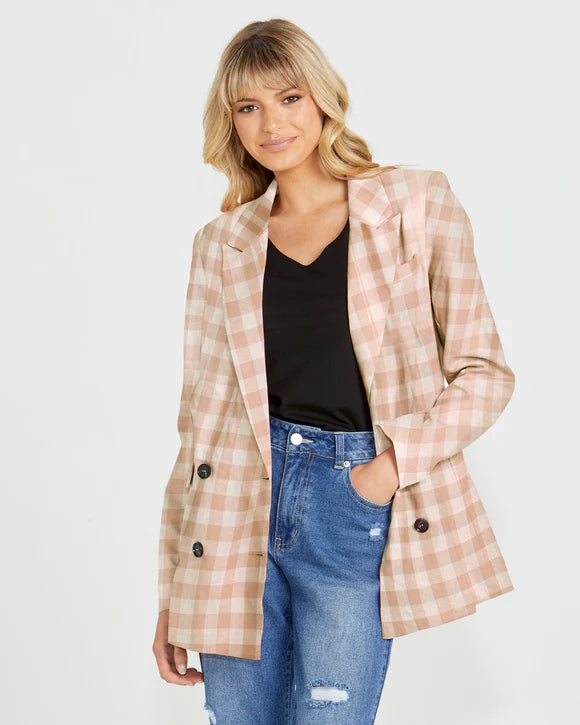 Pippa Blazer - Mocha