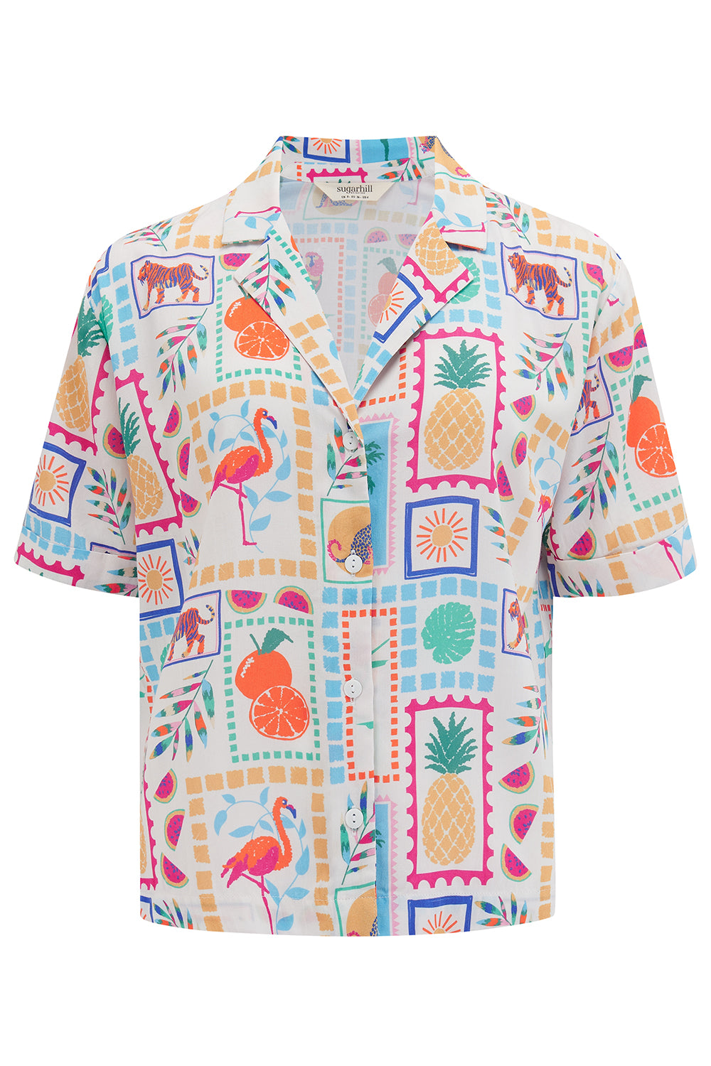 Odele Shirt - Jungle Tiles