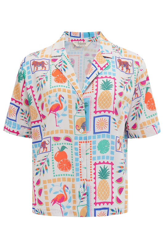 Odele Shirt - Jungle Tiles