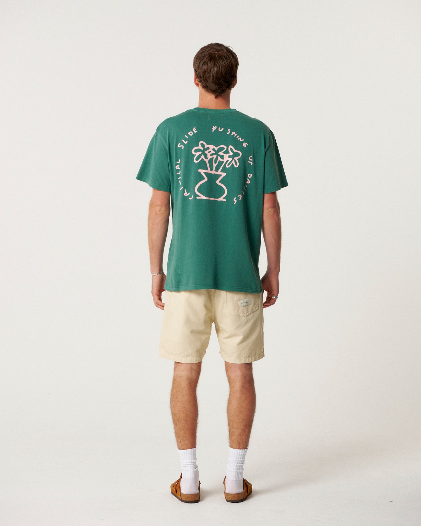 Daisy Tee - Dusty Green