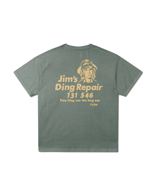 Ding Tee - Dusty Green