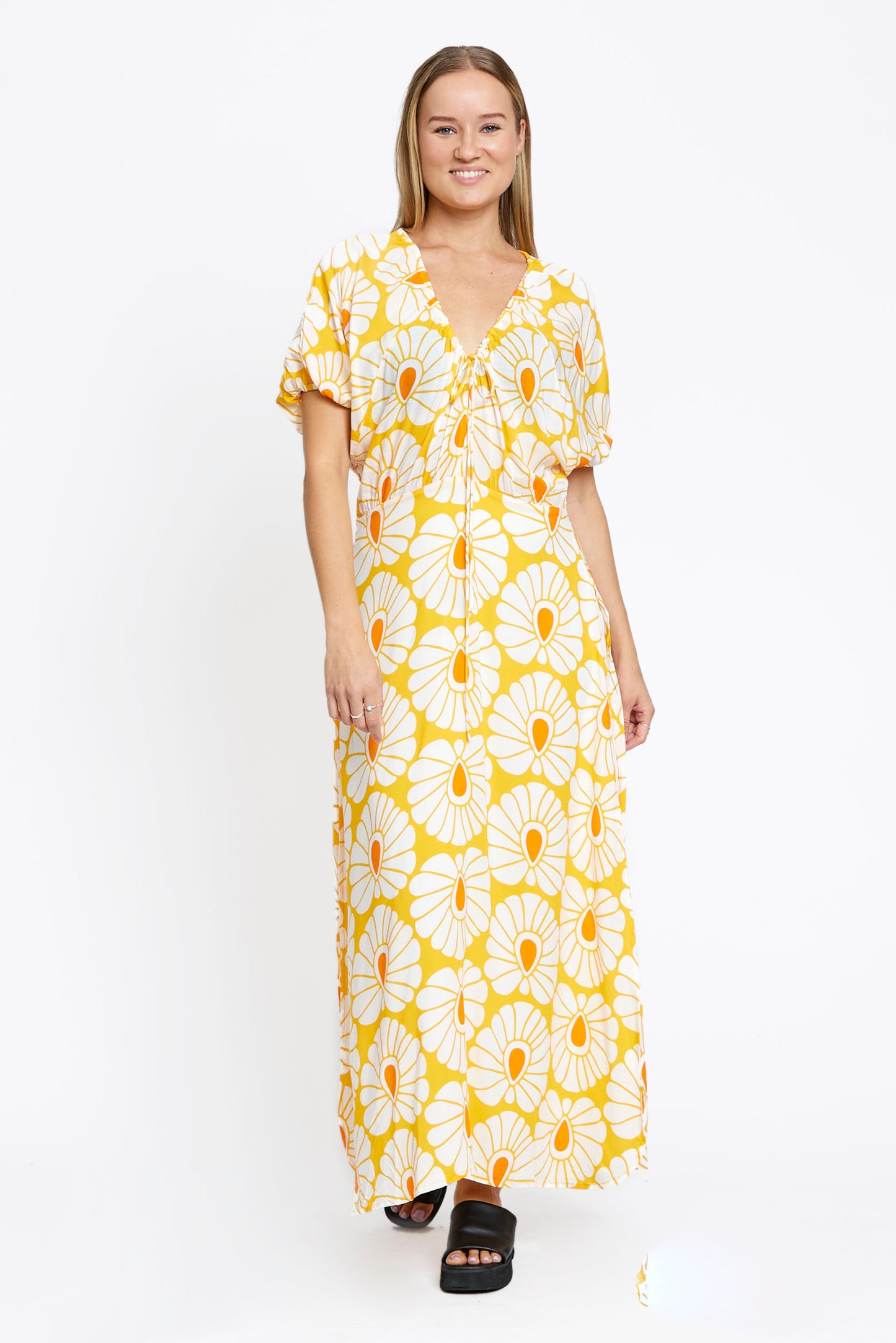 Kira Dress - Yellow