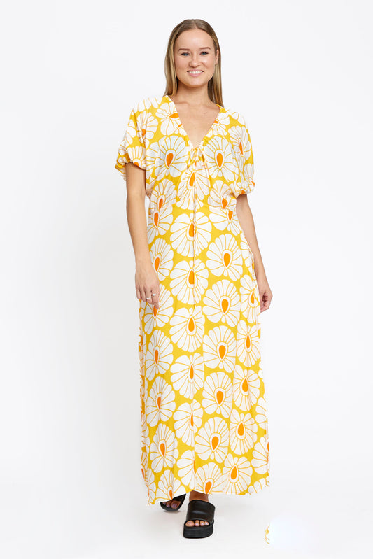 Kira Dress - Yellow