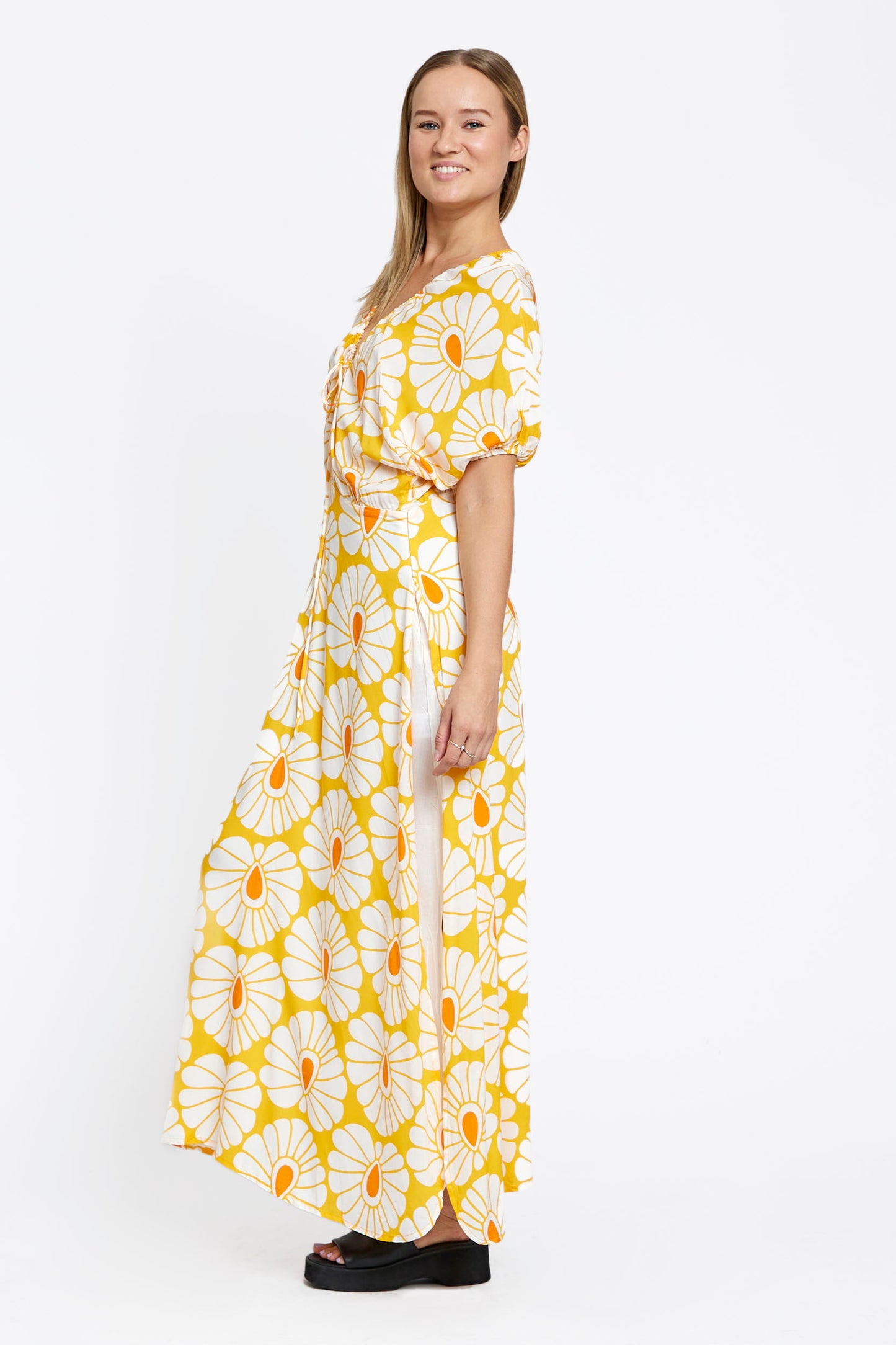 Kira Dress - Yellow