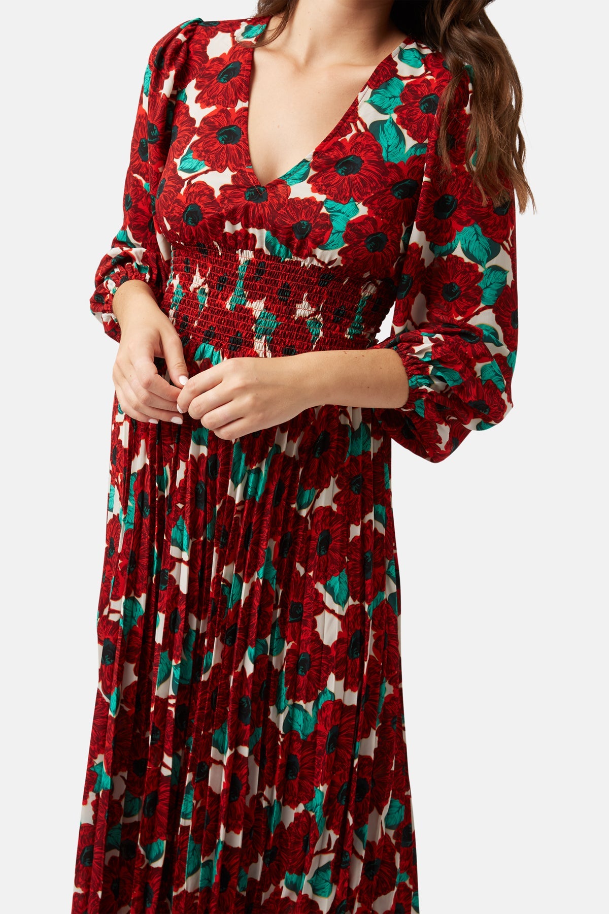 Aurora Dress - Vintage Voodoo Red