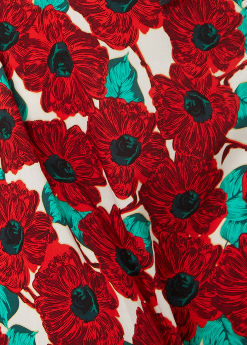 Aurora Dress - Vintage Voodoo Red