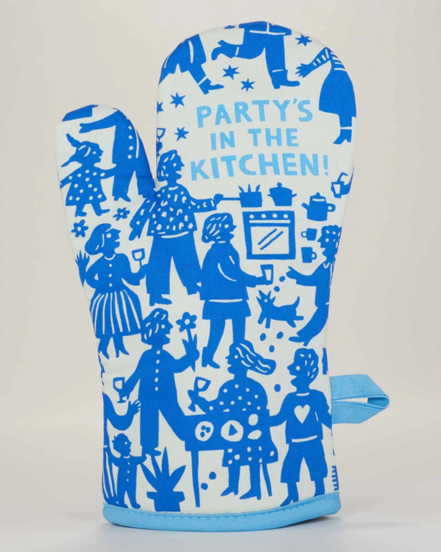 Party Is In The Kitchen - Oven Mitt