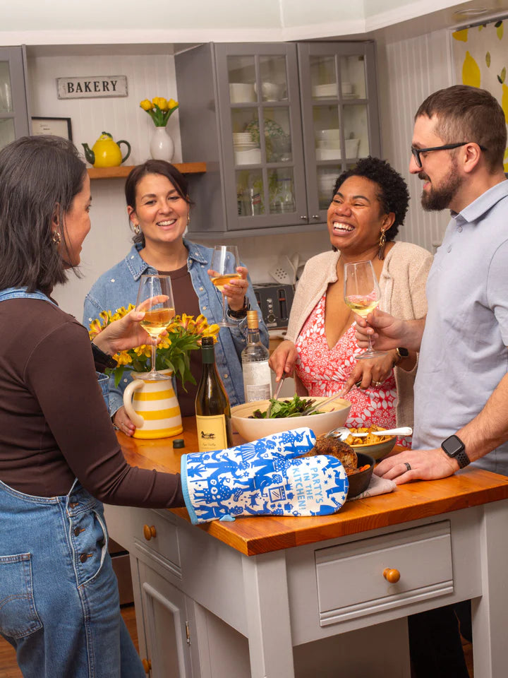 Party Is In The Kitchen - Oven Mitt