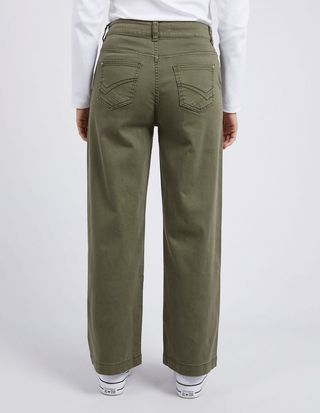Scarlett Wide Leg Pants - Clover