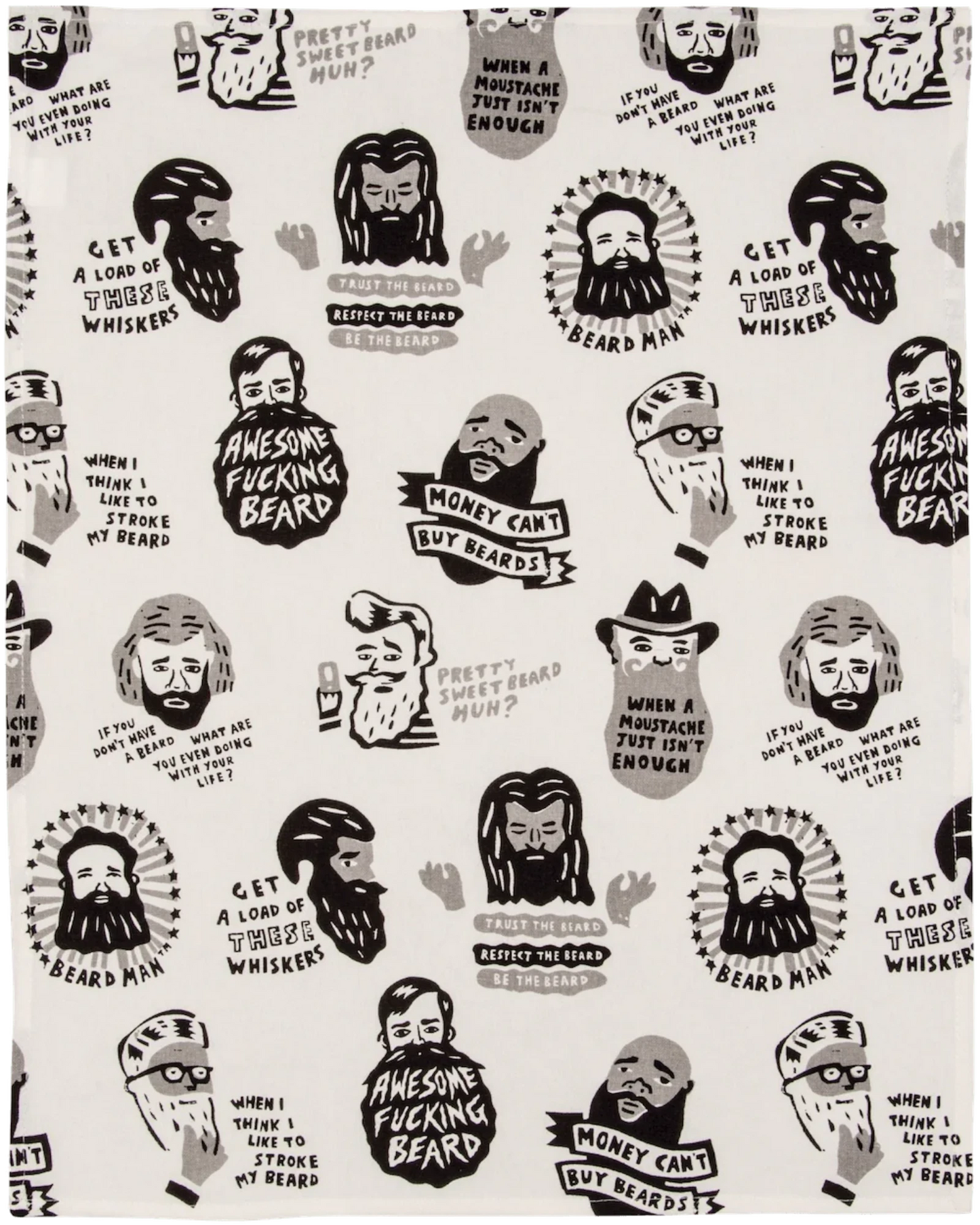 Beards - Tea Towel