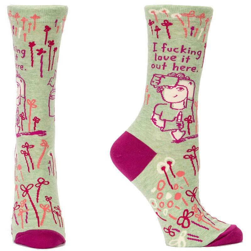 I F**cking Love It Out Here - Womens Socks