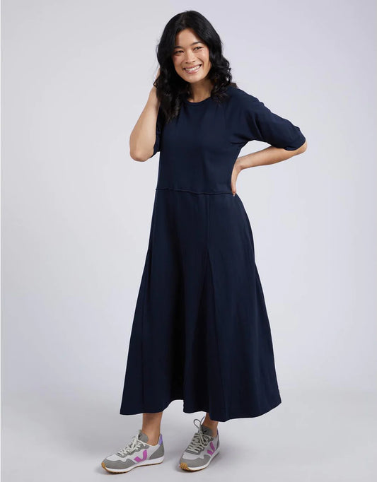 York Midi dress - Navy