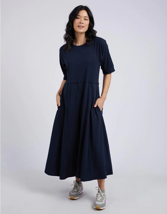 York Midi dress - Navy