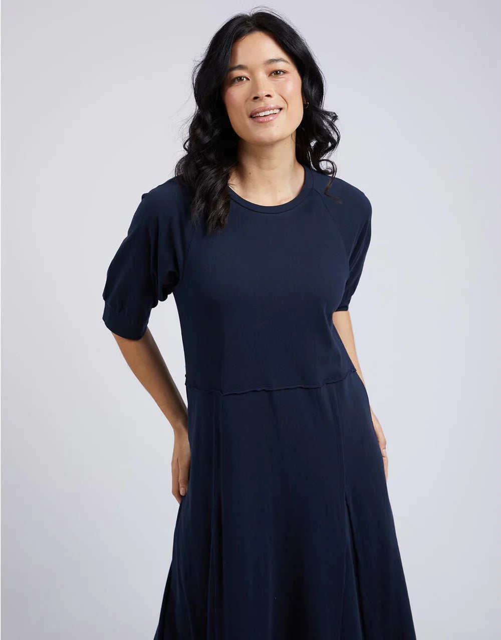 York Midi dress - Navy