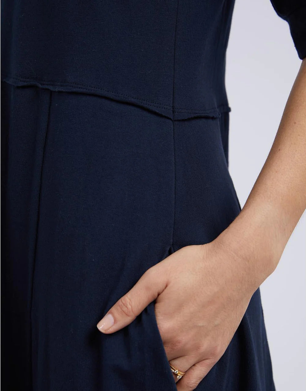 York Midi dress - Navy