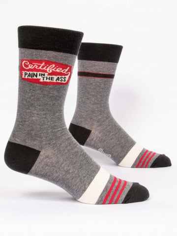 Certified pain in the ass  - Mens socks