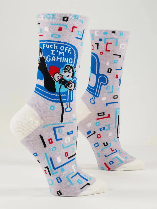 F**k Off I'm Gaming - Womens Socks