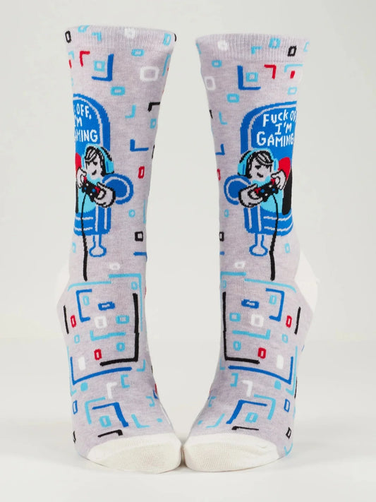 F**k Off I'm Gaming - Womens Socks