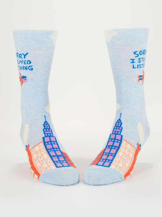 Sorry I Stopped Listening - Mens Socks