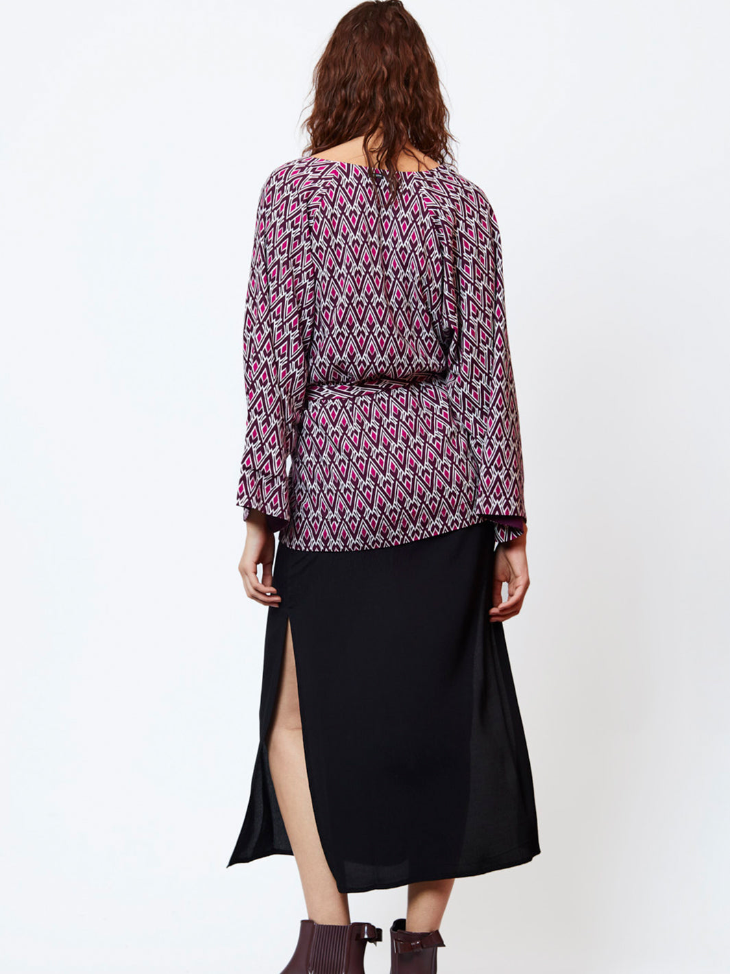 Tots Kimono Reversible Wrap Jacket - Spirit Pink