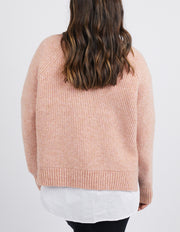 Marianna Knit - Pink Marle