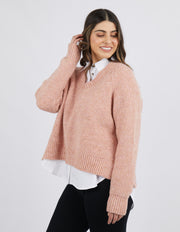 Marianna Knit - Pink Marle