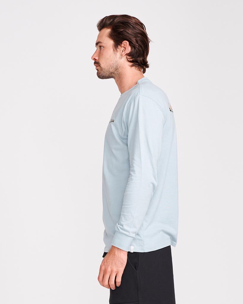 Seaside LS Tee - Mist